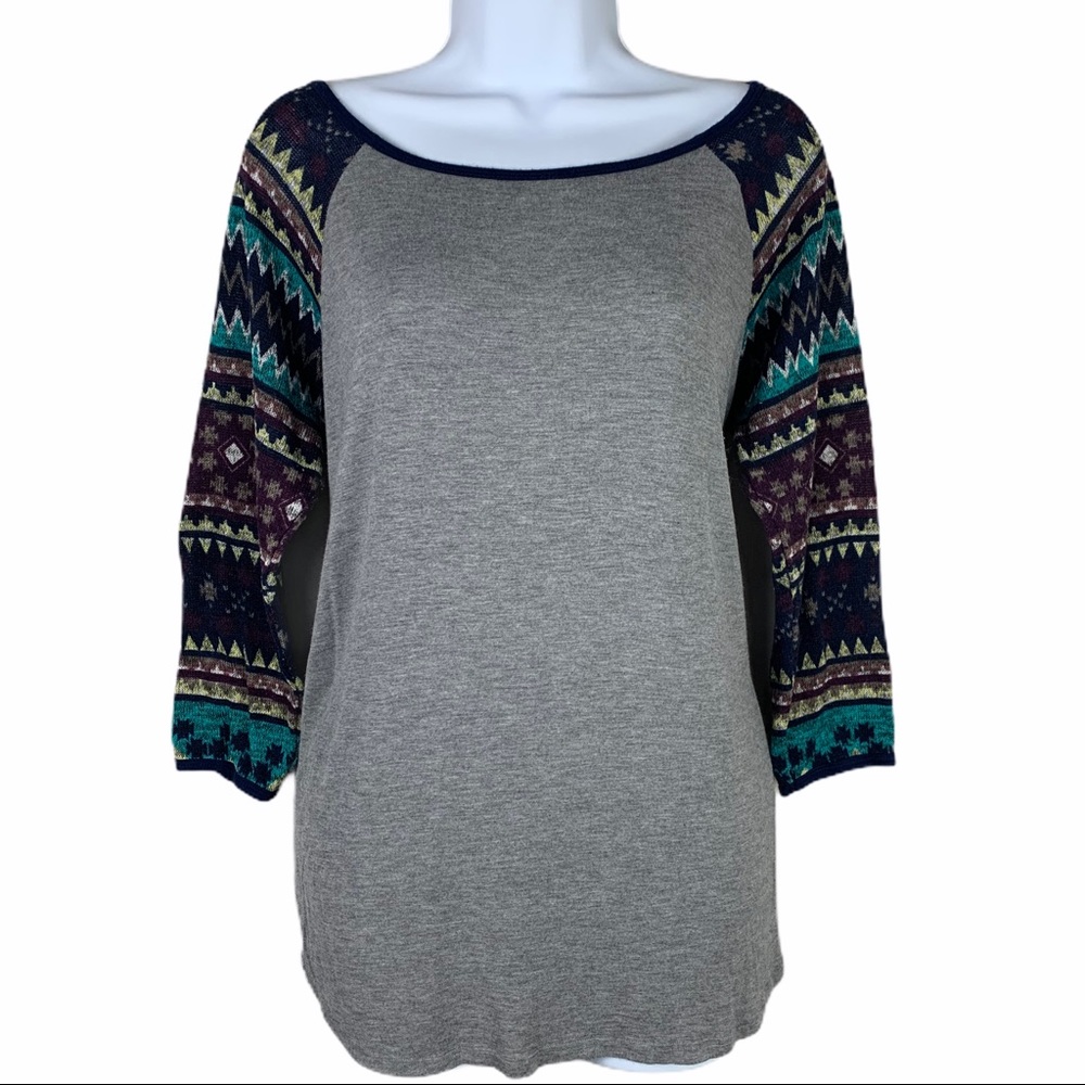 Papermoon Stitch Fix | 3/4 Sleeve Top